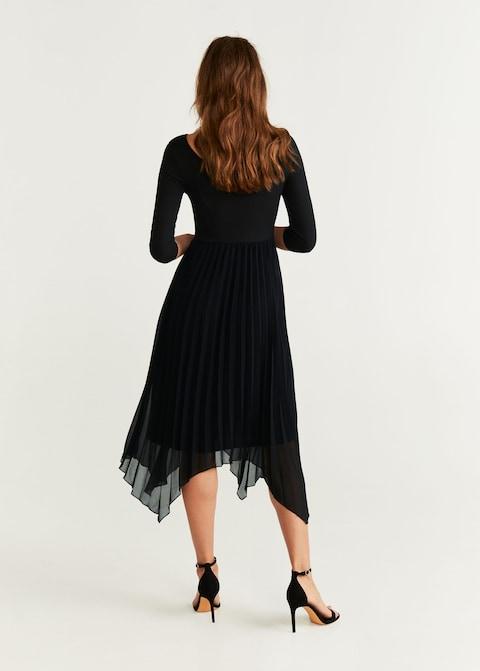 Pleated midi dress - Laurel Morgan