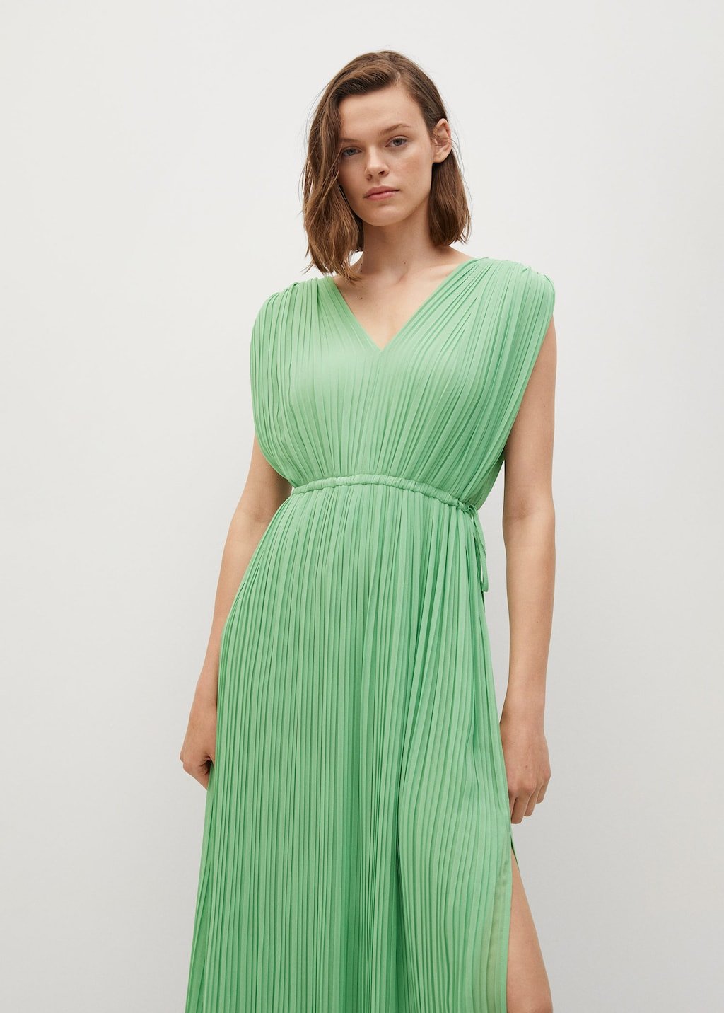 Pleated midi dress - Laurel Morgan