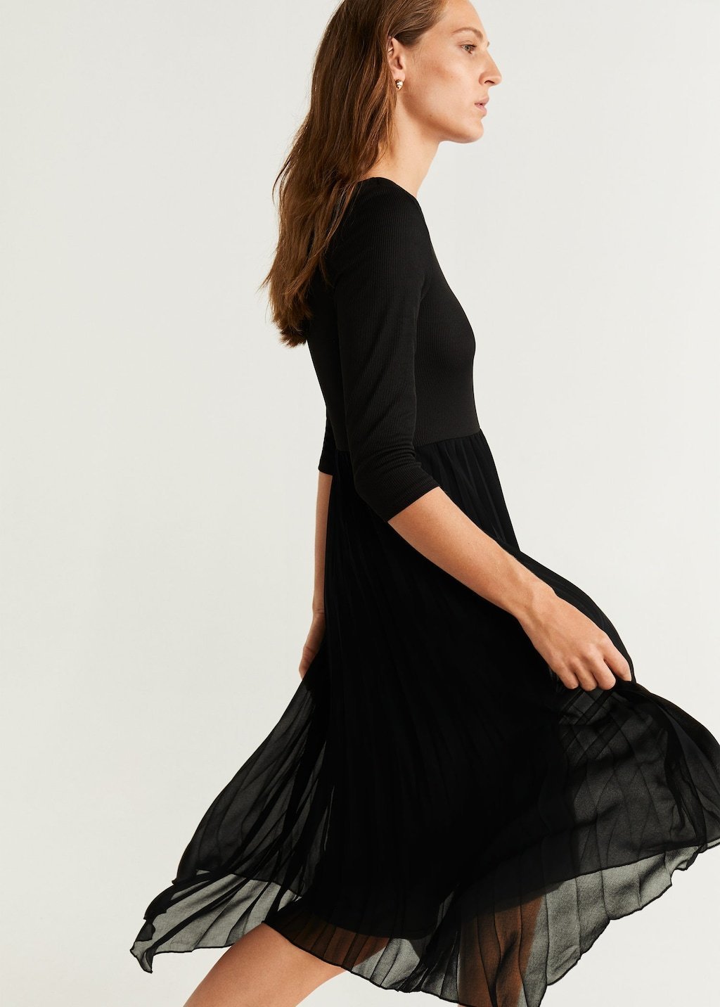 Pleated midi dress - Laurel Morgan