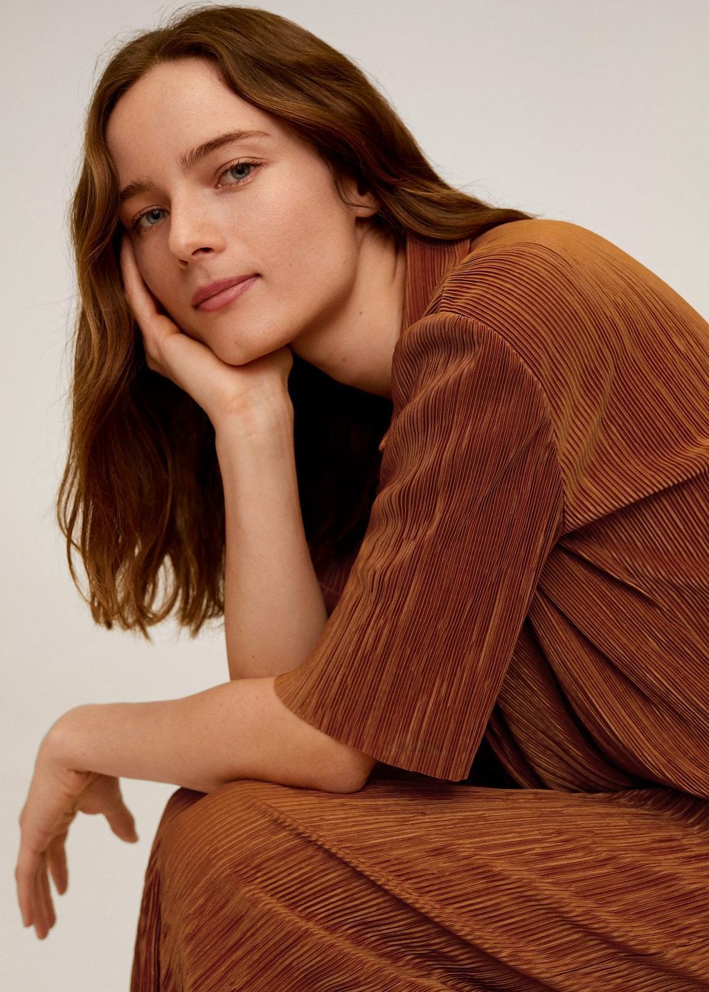 Pleated shirt - Laurel Morgan