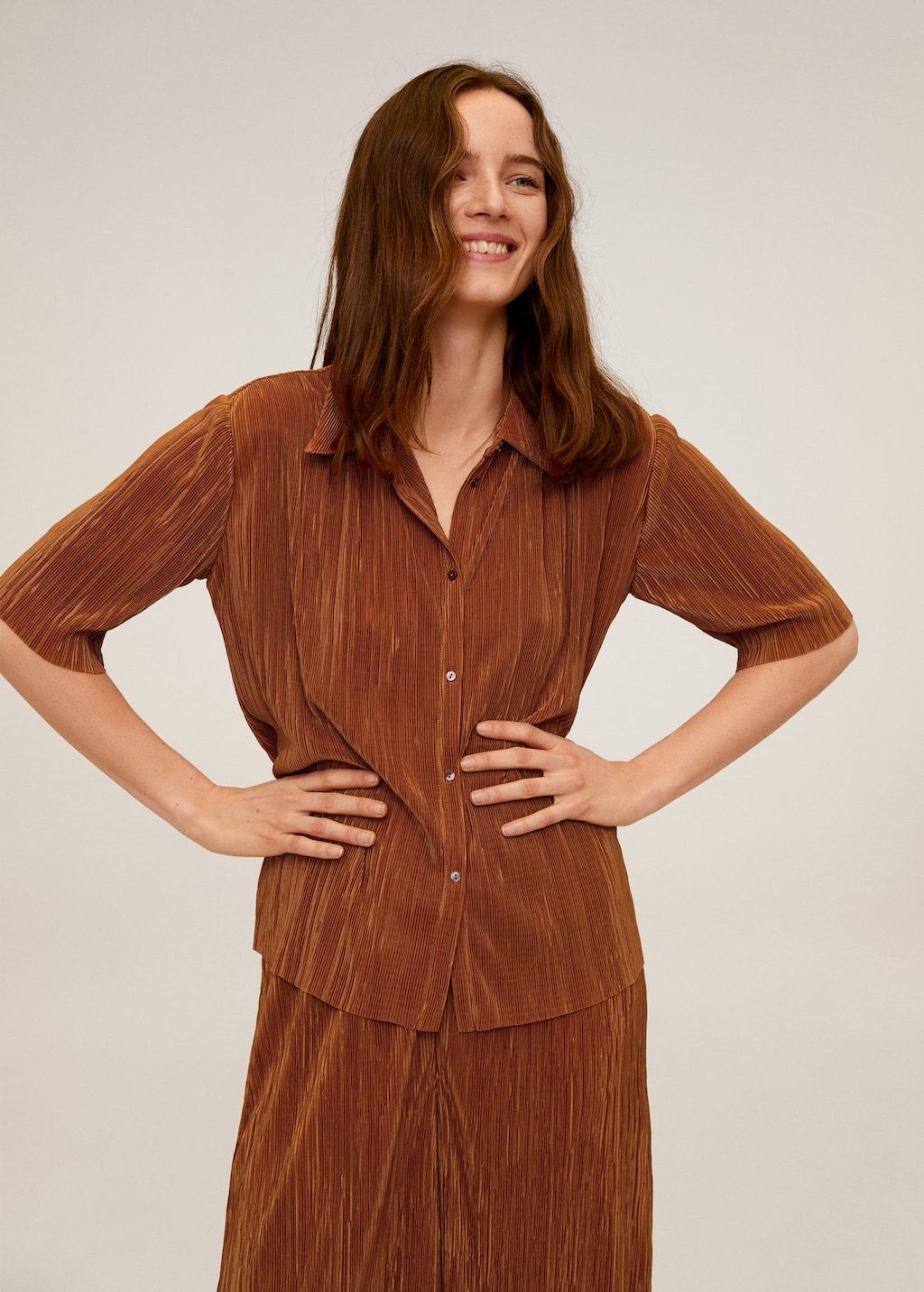 Pleated shirt - Laurel Morgan