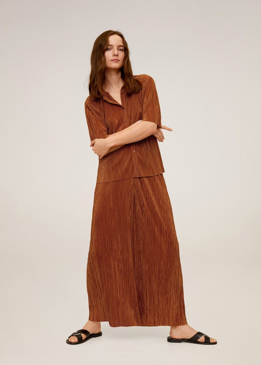 Pleated shirt - Laurel Morgan