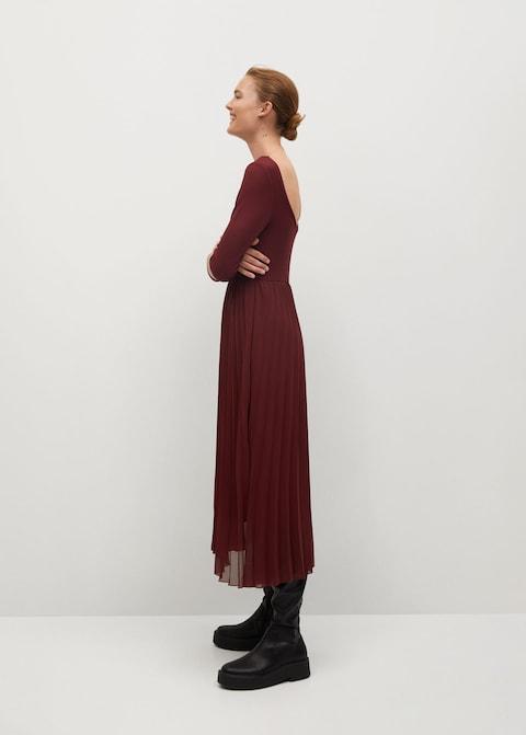 Pleated skirt dress - Laurel Morgan