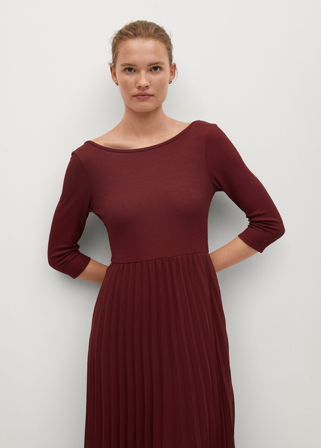 Pleated skirt dress - Laurel Morgan