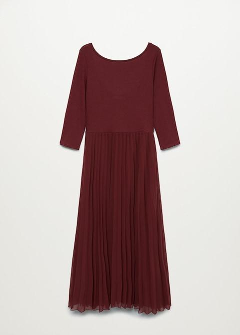 Pleated skirt dress - Laurel Morgan