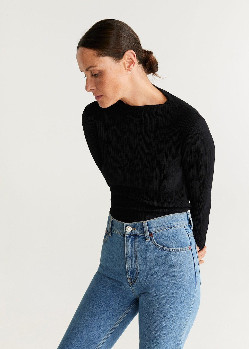 Pleated T-shirt - Laurel Morgan