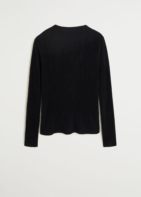 Pleated T-shirt - Laurel Morgan