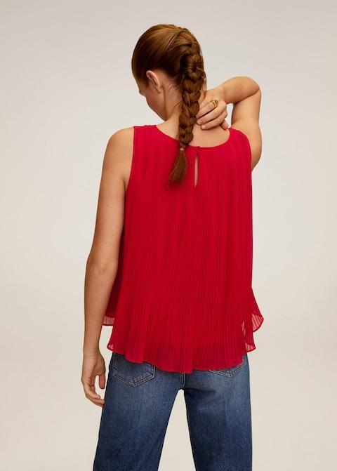 Pleated top - Laurel Morgan