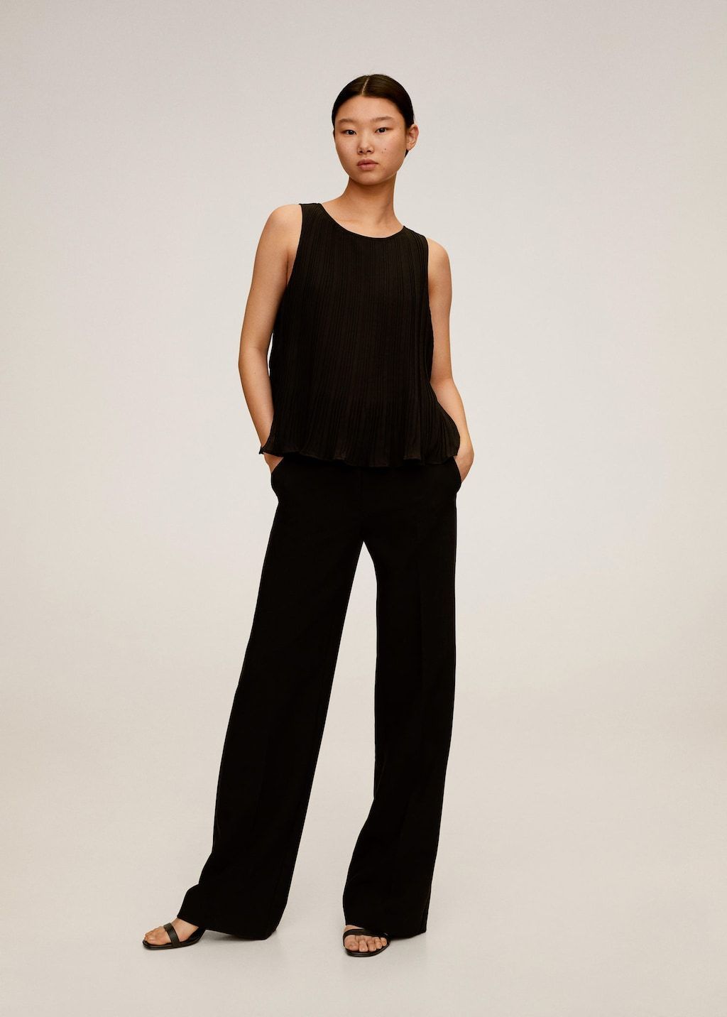 Pleated top - Laurel Morgan