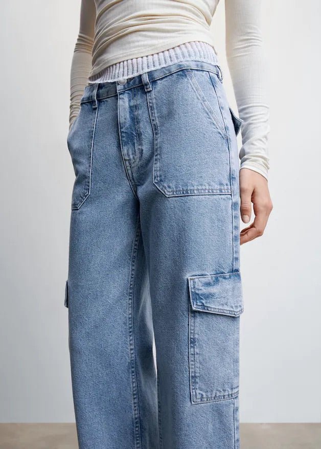 Pocket cargo jeans - Laurel Morgan