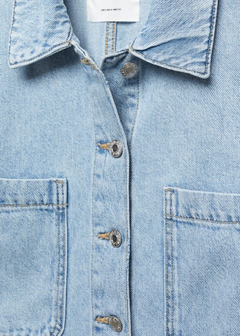 Pocket denim overshirt - Laurel Morgan