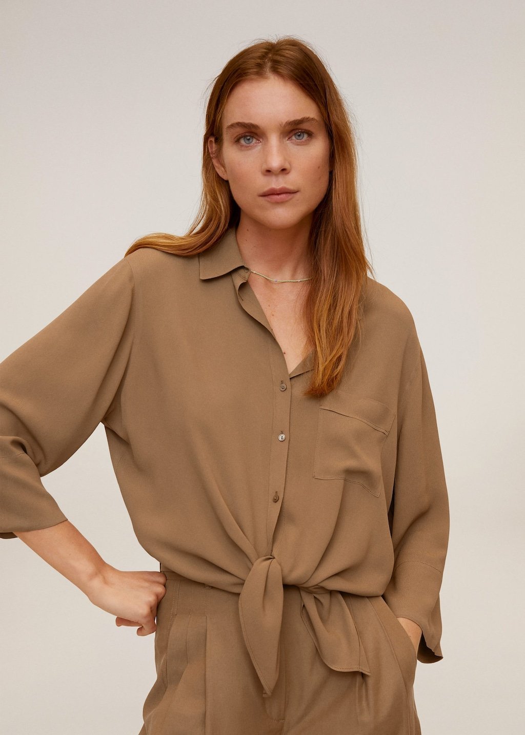 Pocket flowy shirt - Laurel Morgan