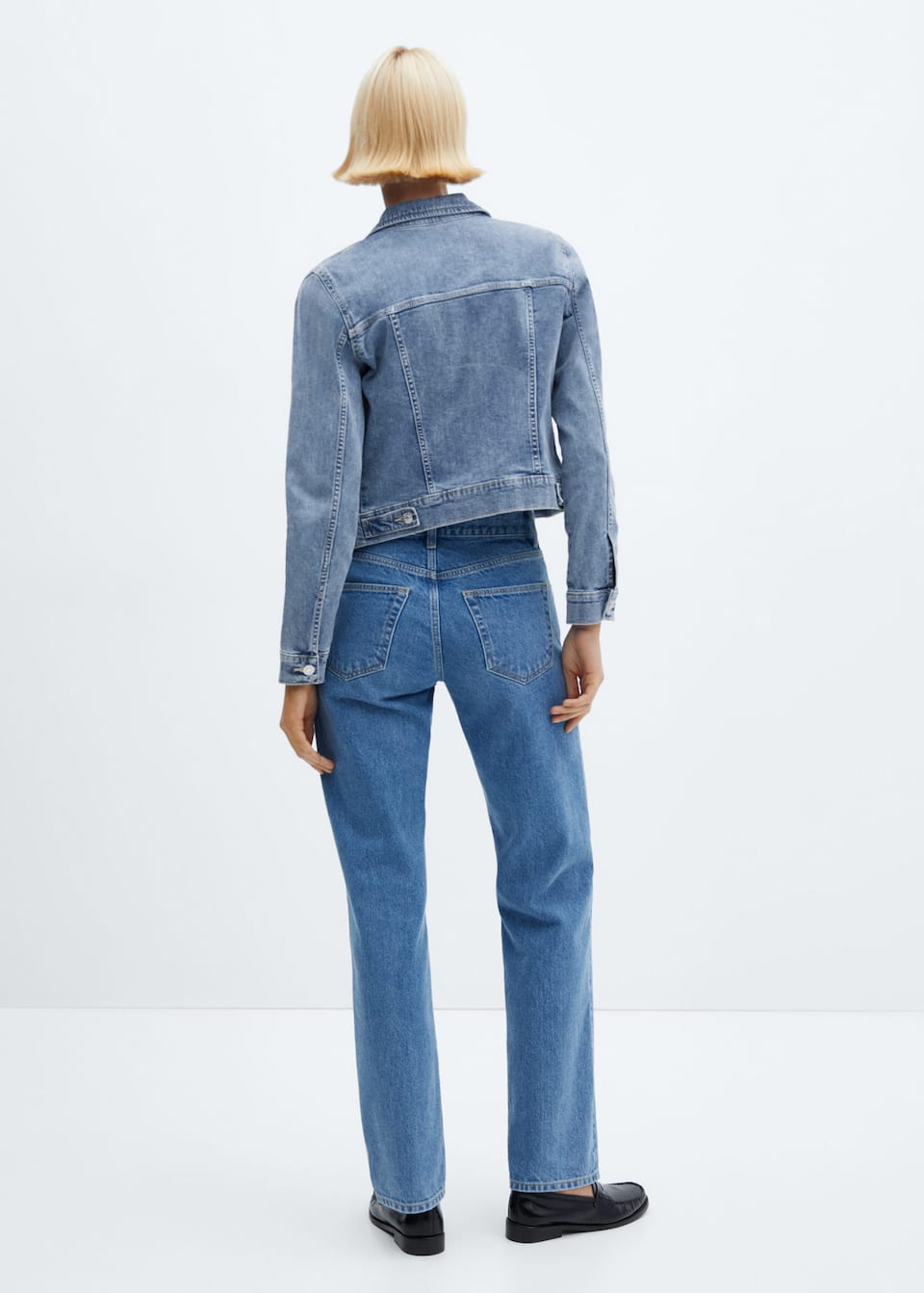 Pocketed denim jacket - Laurel Morgan