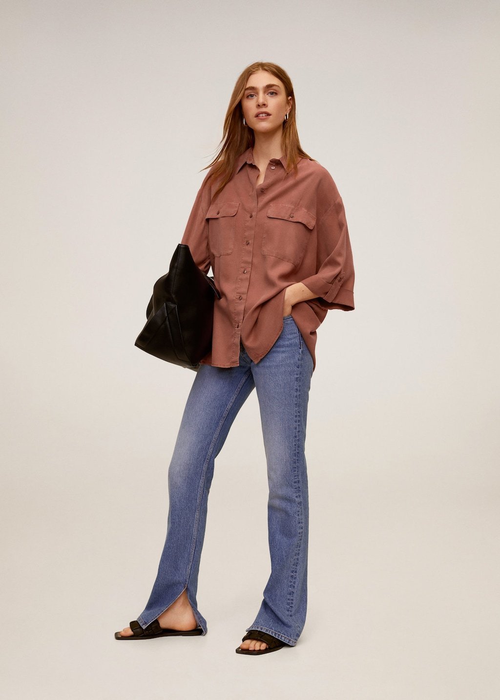 Pockets flowy shirt - Laurel Morgan