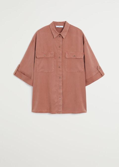 Pockets flowy shirt - Laurel Morgan