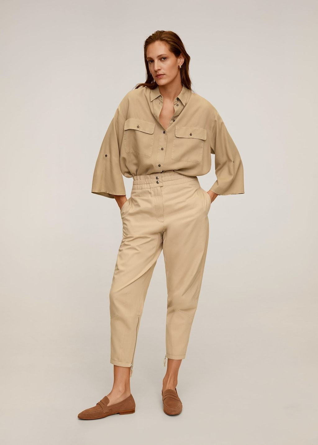 Pockets flowy shirt - Laurel Morgan