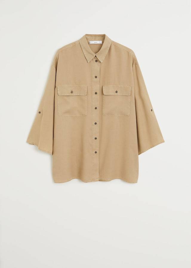 Pockets flowy shirt - Laurel Morgan