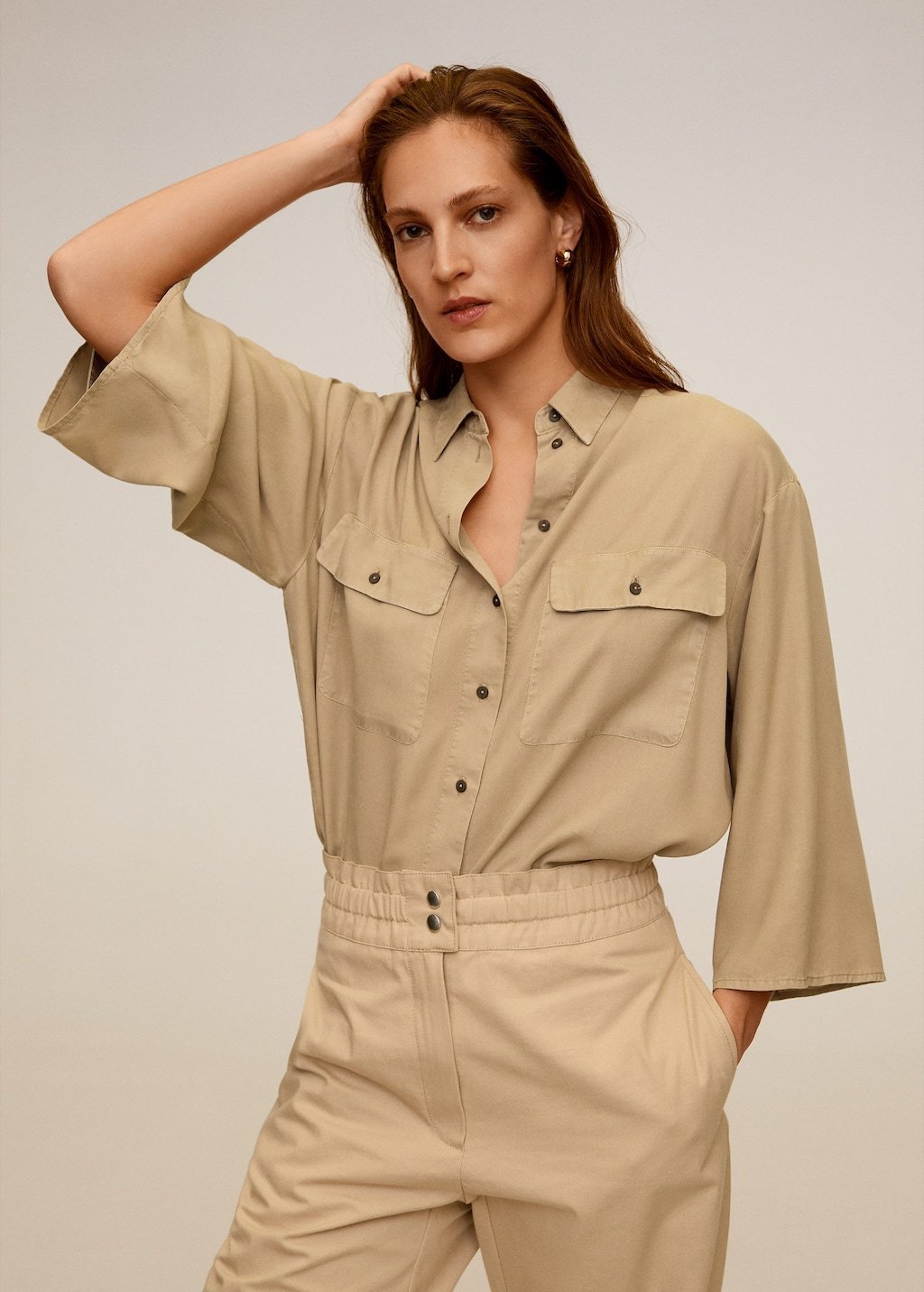 Pockets flowy shirt - Laurel Morgan