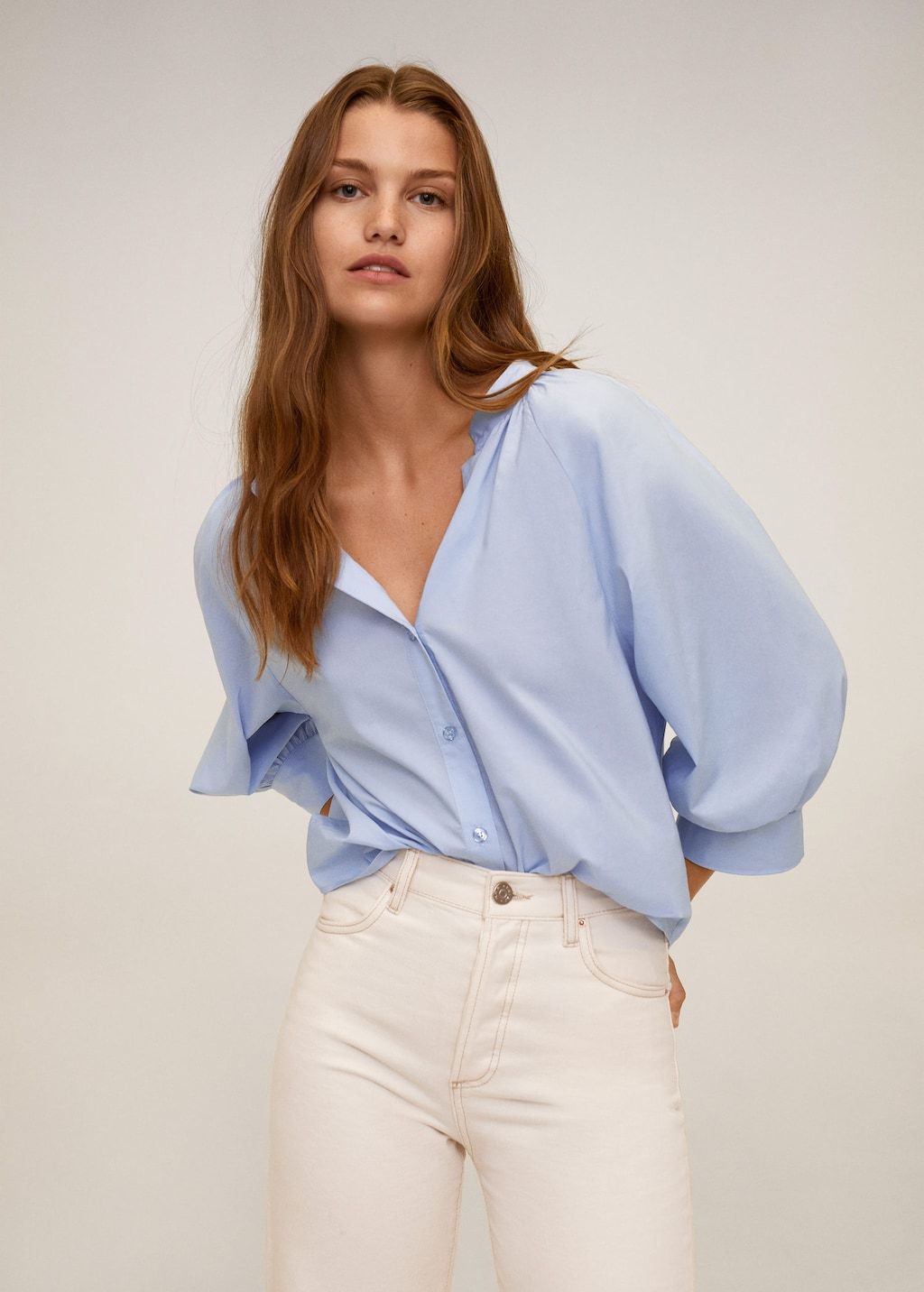 Poplin blouse - Laurel Morgan