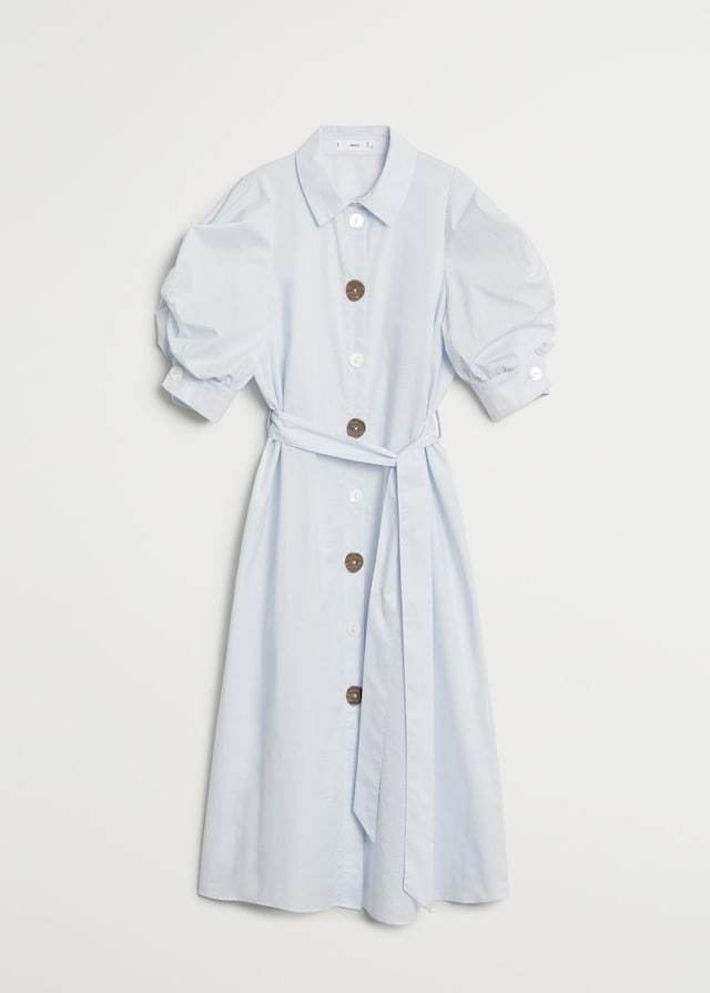 Poplin buttoned dress - Laurel Morgan