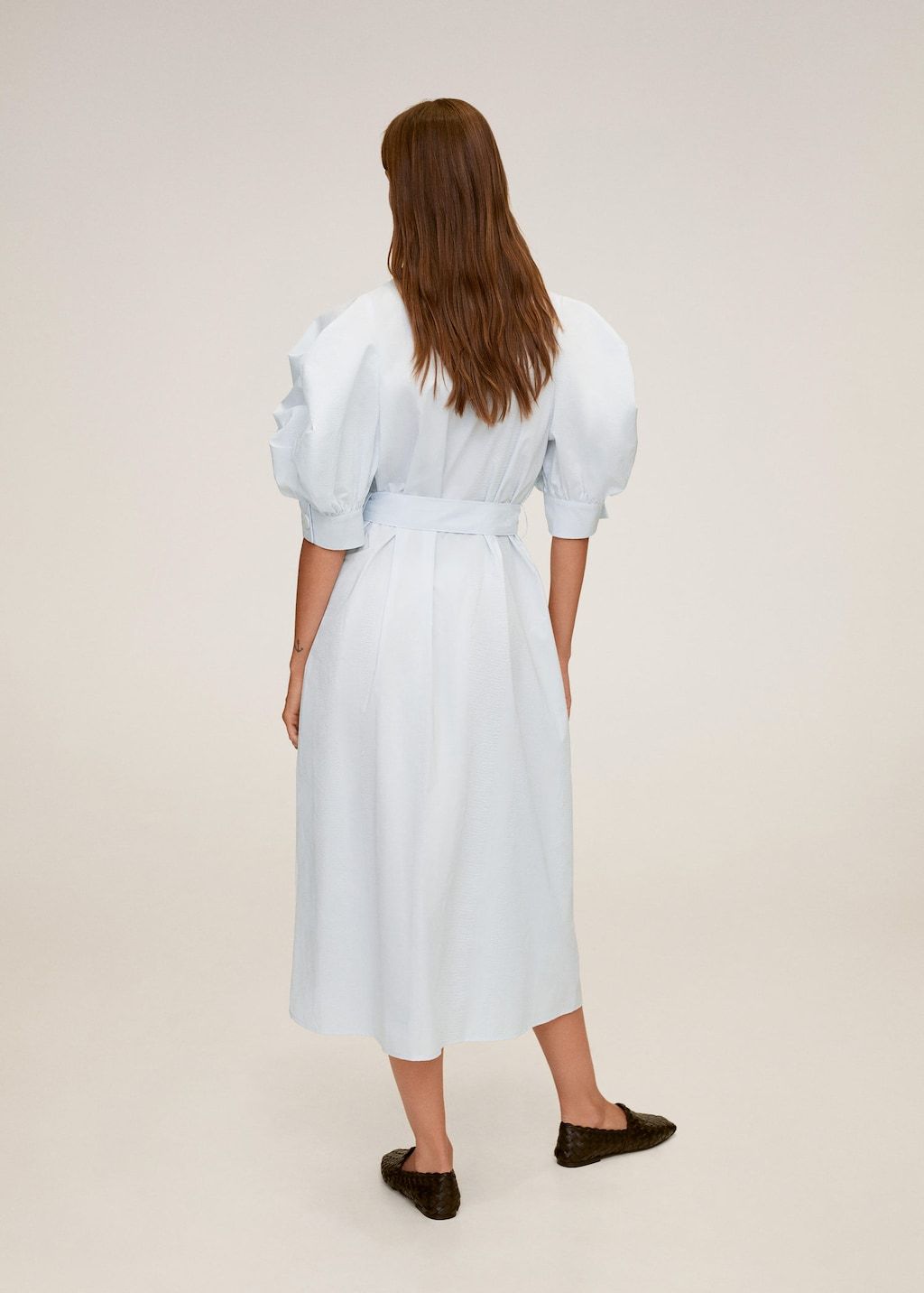 Poplin buttoned dress - Laurel Morgan