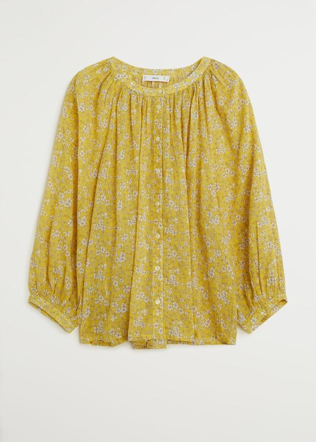 Printed cotton blouse - Laurel Morgan