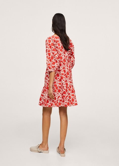 Printed cotton dress - Laurel Morgan