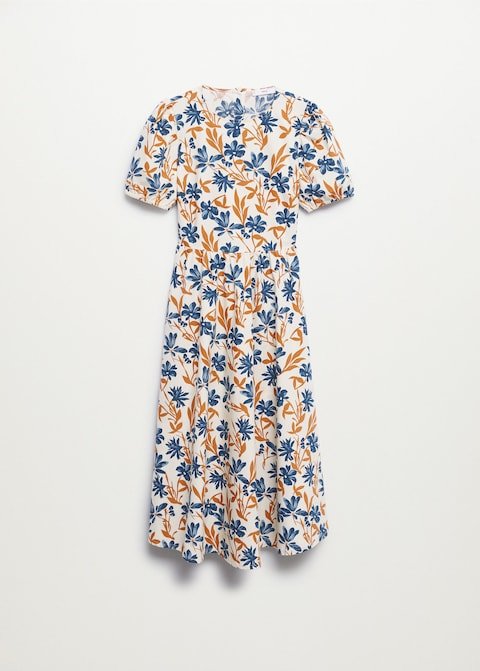 Printed cotton dress - Laurel Morgan