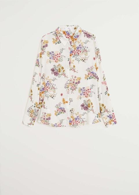 Printed flowy shirt - Laurel Morgan