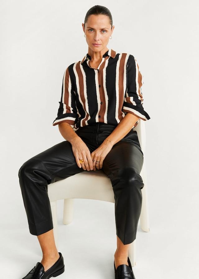 Printed flowy shirt - Laurel Morgan