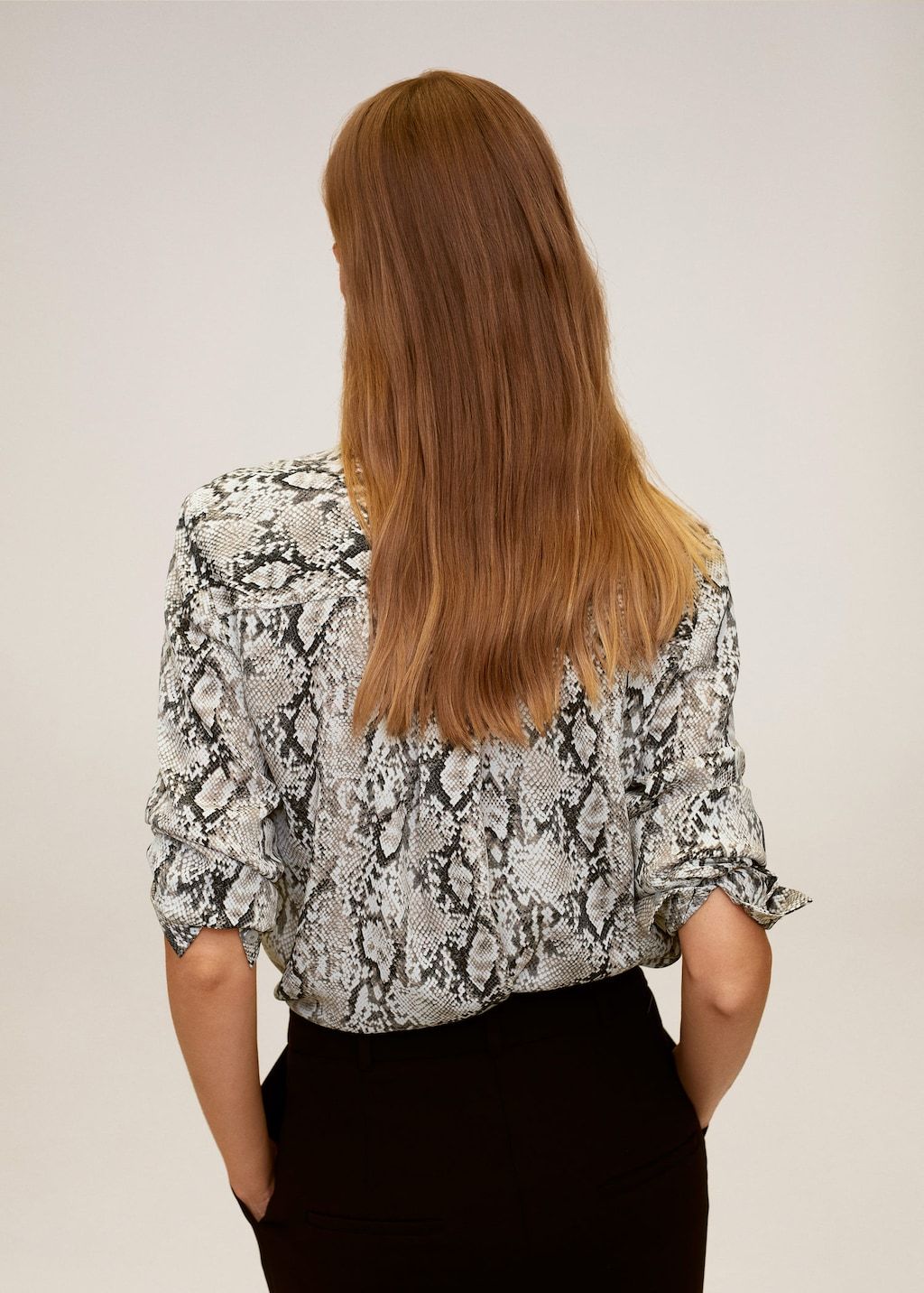 Printed flowy shirt - Laurel Morgan