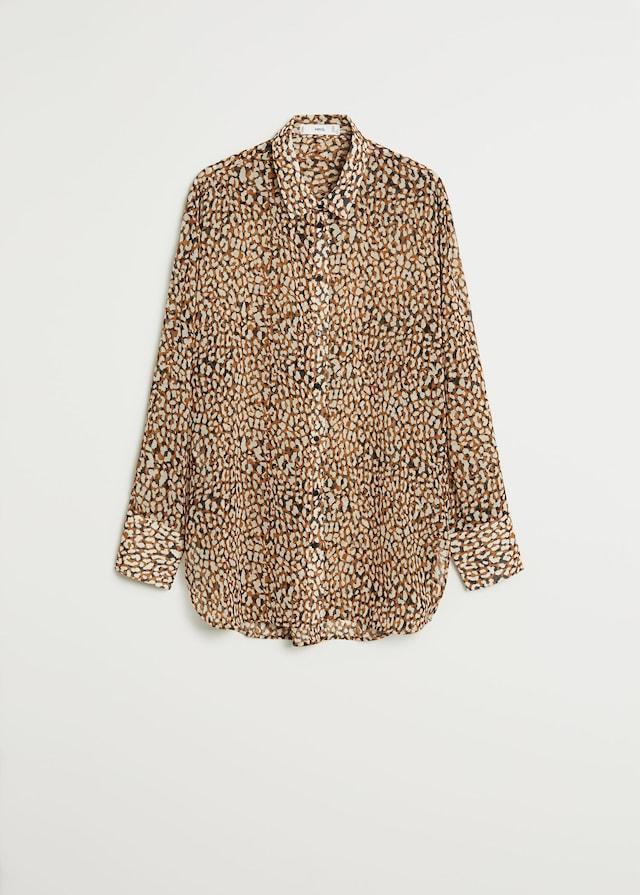 Printed flowy shirt - Laurel Morgan