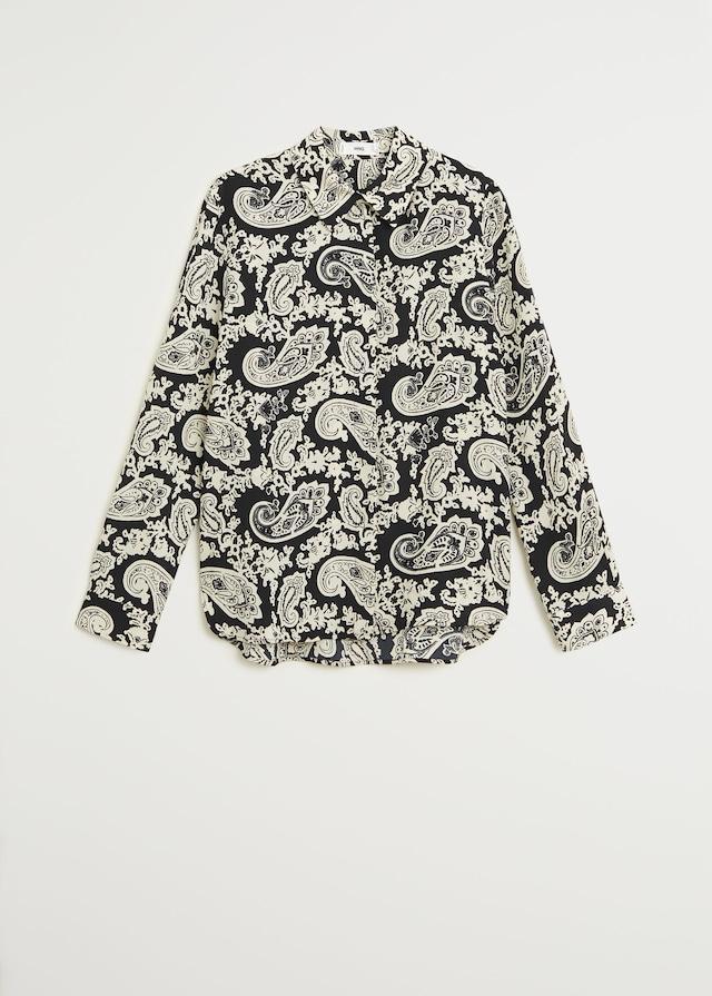 Printed flowy shirt - Laurel Morgan