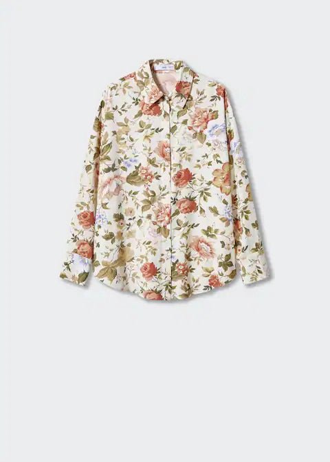 Printed flowy shirt - Laurel Morgan