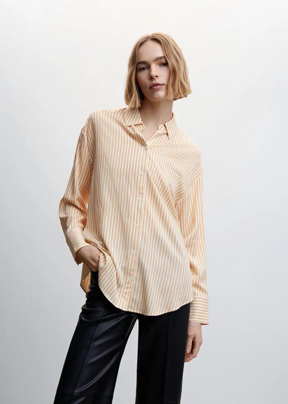 Printed flowy shirt - Laurel Morgan