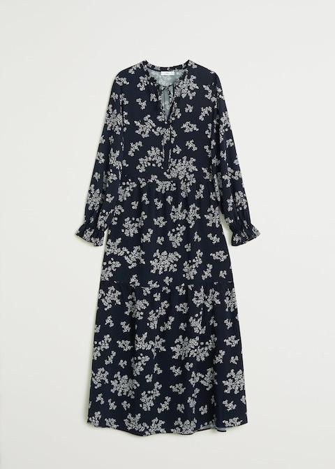 Printed long dress - Laurel Morgan