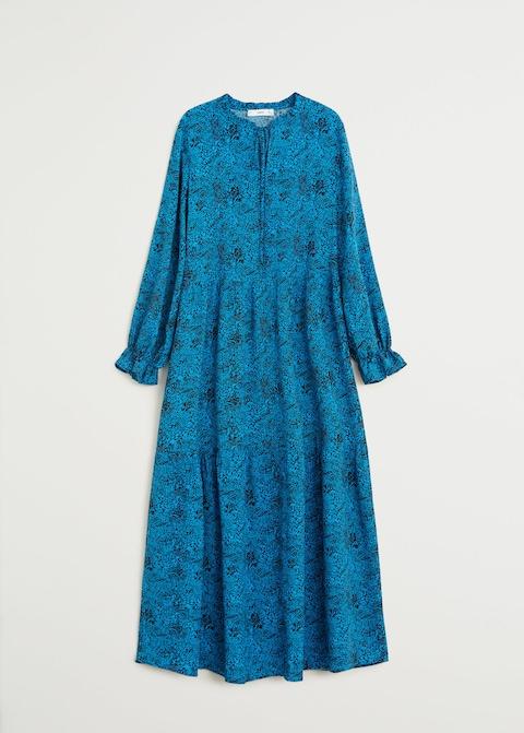 Printed long dress - Laurel Morgan