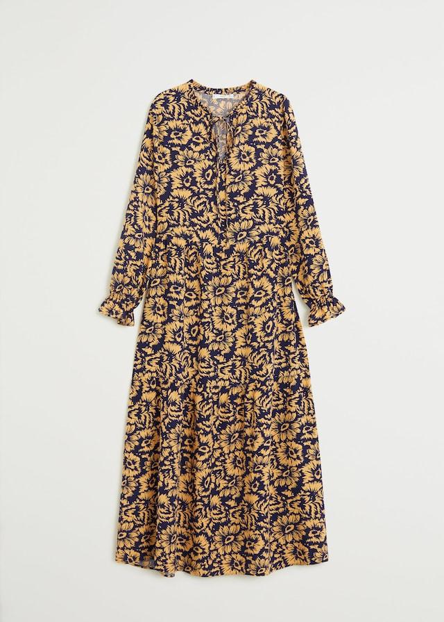 Printed long dress - Laurel Morgan