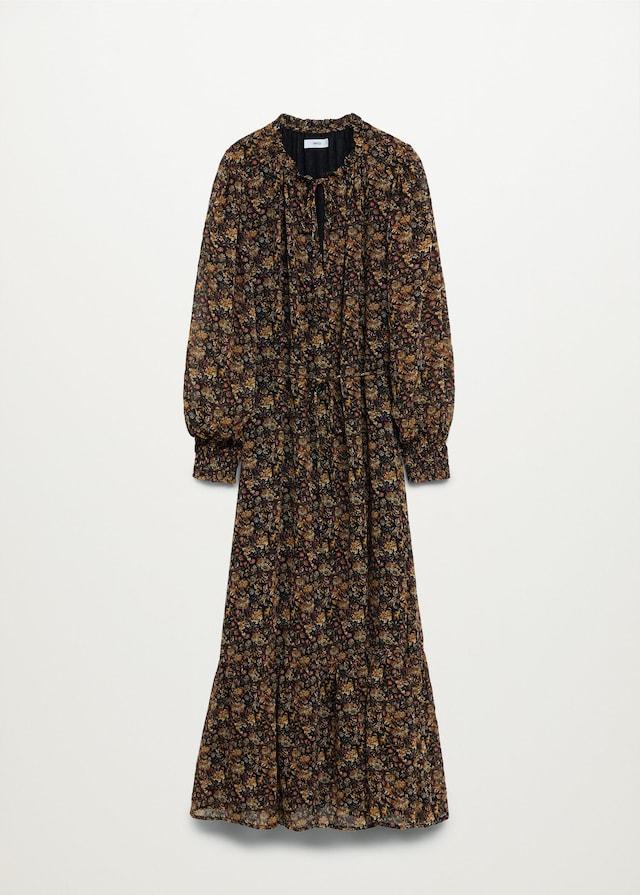 Printed long dress - Laurel Morgan