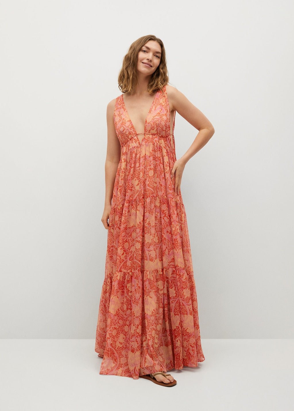 Printed maxi dress - Laurel Morgan