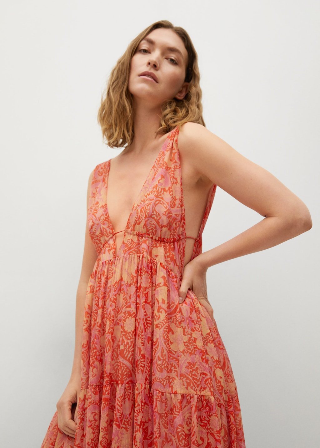 Printed maxi dress - Laurel Morgan