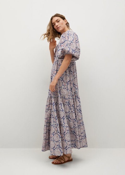 Printed maxi dress - Laurel Morgan