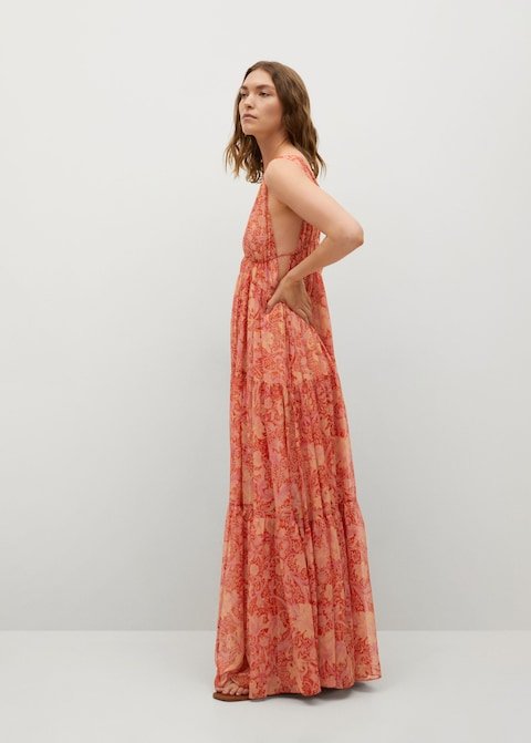 Printed maxi dress - Laurel Morgan