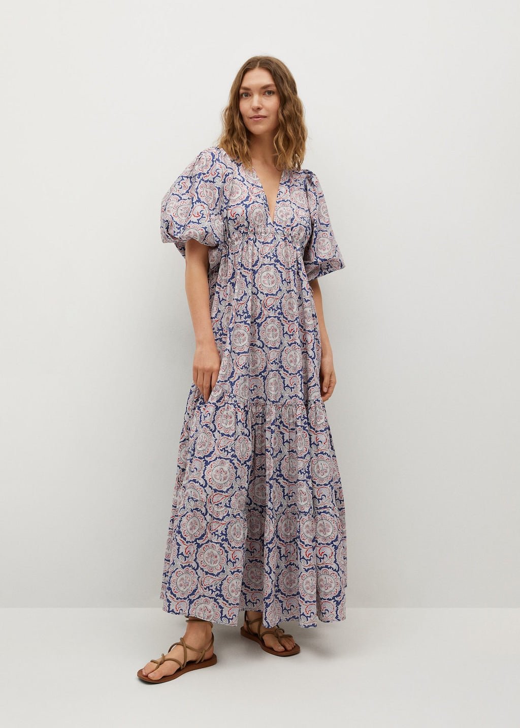 Printed maxi dress - Laurel Morgan