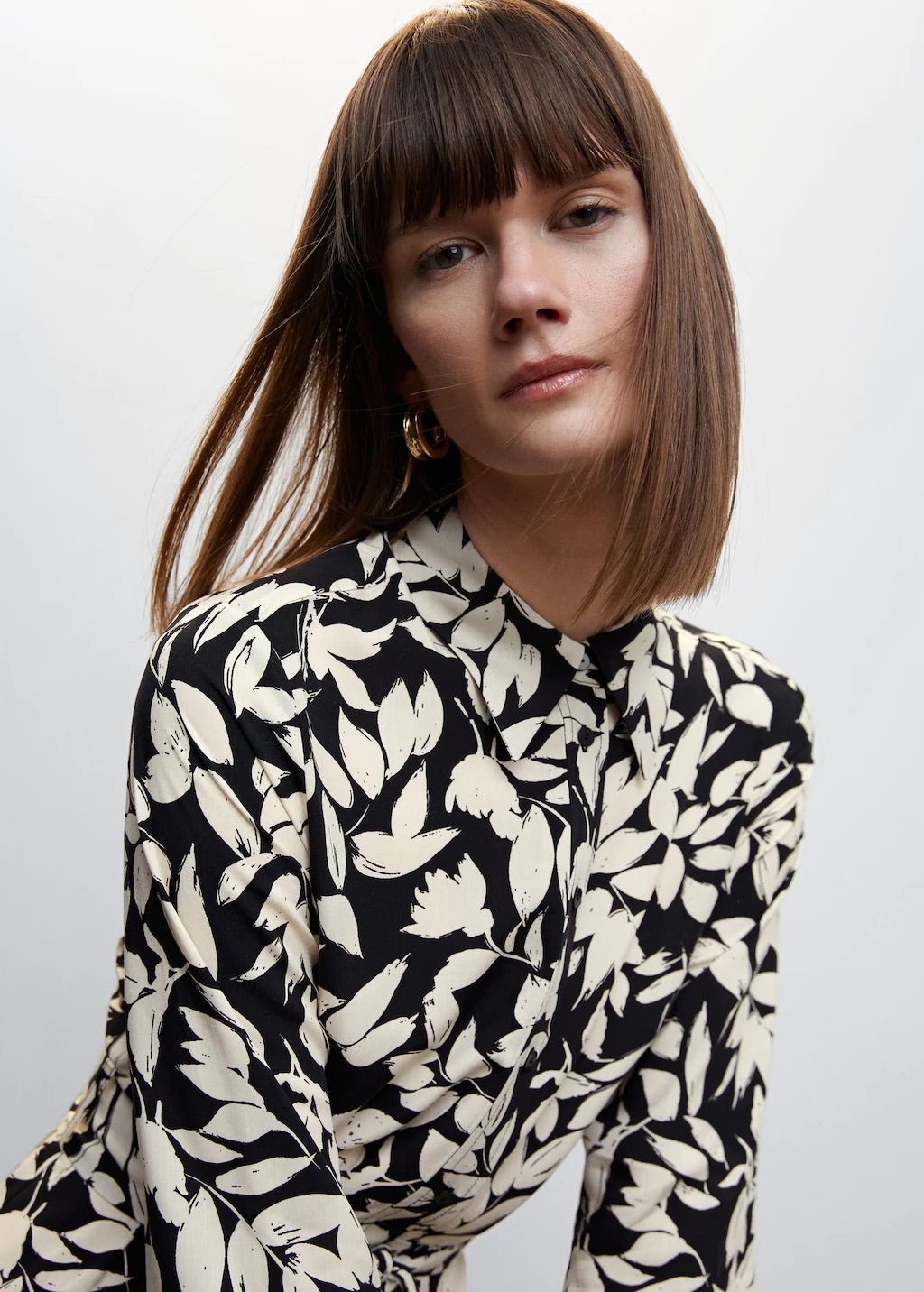 Printed shirt dress - Laurel Morgan