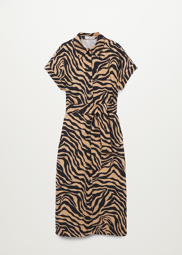 Printed shirt dress - Laurel Morgan