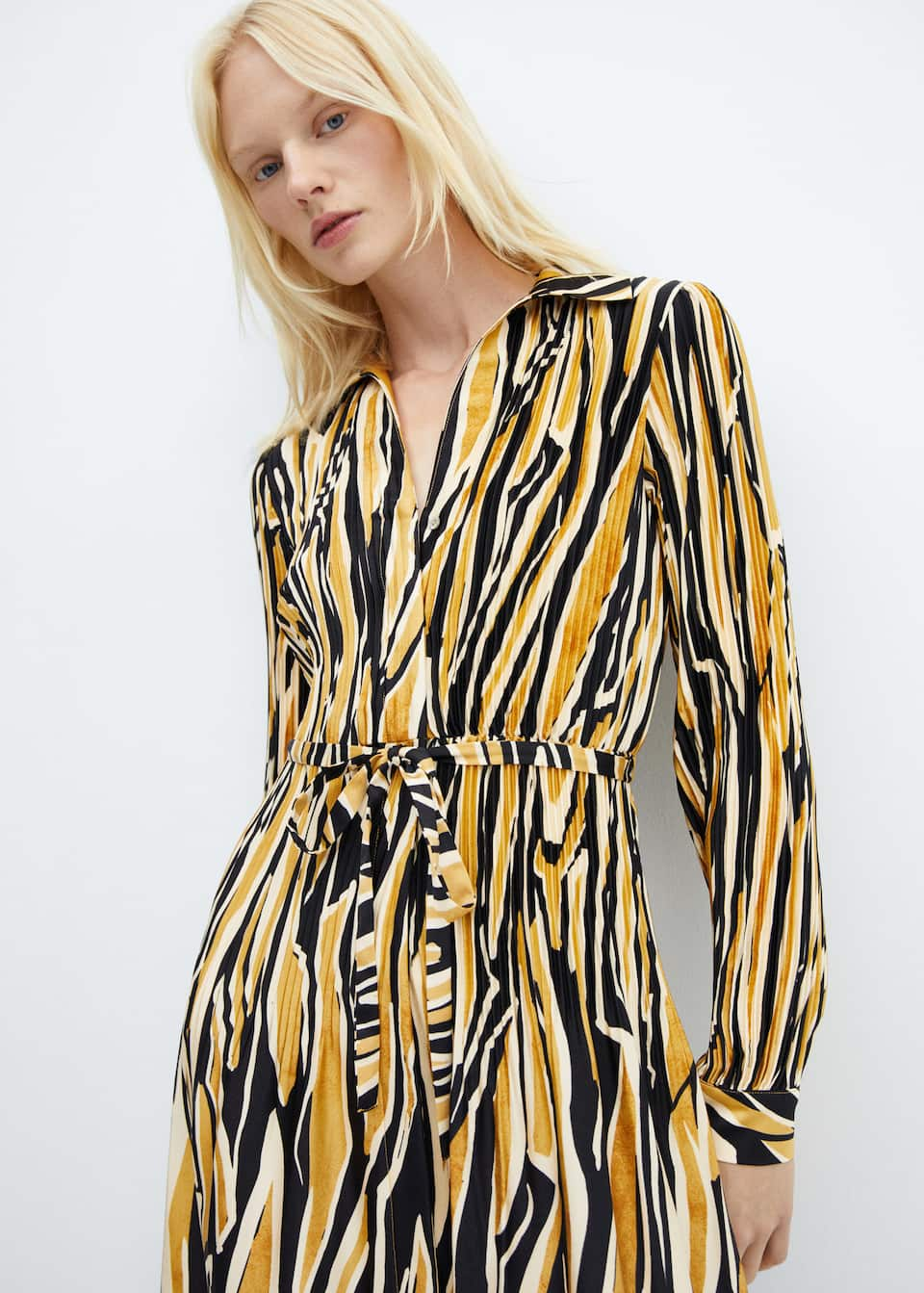 Printed shirt dress - Laurel Morgan