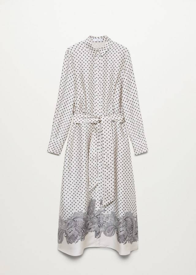 Printed shirt dress - Laurel Morgan