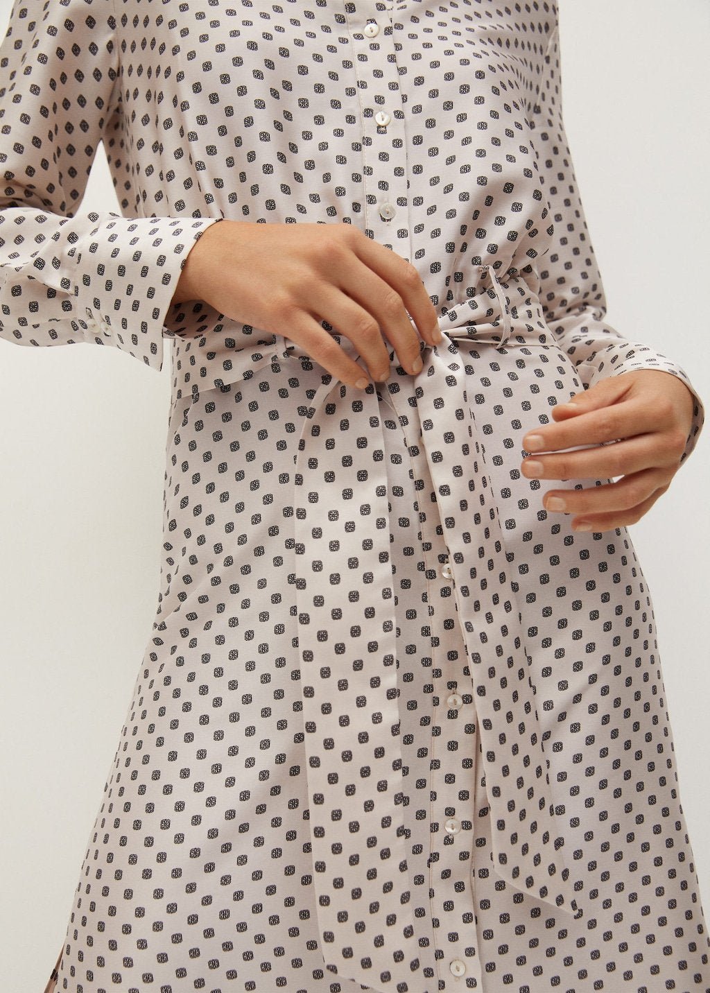 Printed shirt dress - Laurel Morgan