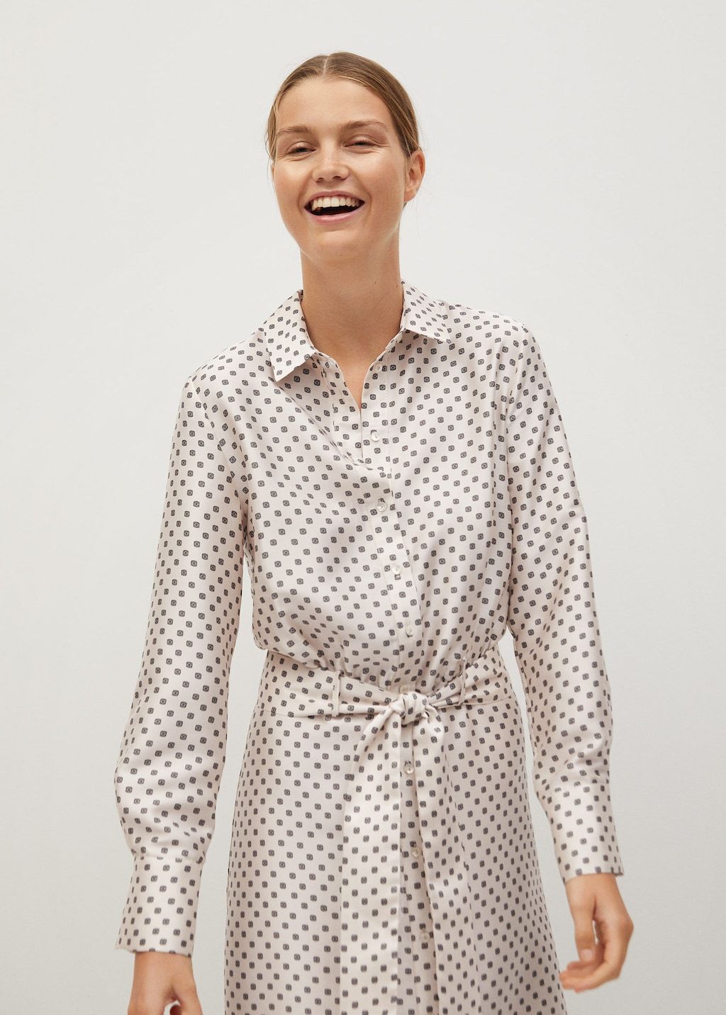 Printed shirt dress - Laurel Morgan